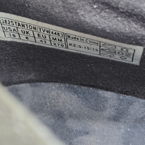 Vionic Boots Women's 10 Gray Suede Leather Gore Stanton Wedge Ankle Booties - Picture 8 of 8